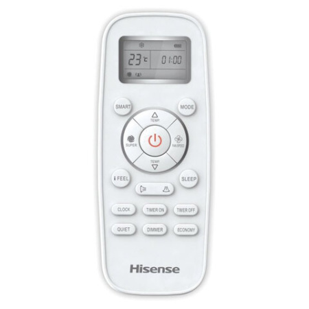 Сплит-система HISENSE AS-12HR4RYDDJ00, внешний и внутренний блок, площадь помещения до 32 м2, НС-1594849