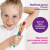 Кисти ЮНЛАНДИЯ, набор 6 шт. (СИНТЕТИКА: круглые № 2, 3; плоские № 4, 5, 6, 8), блистер с европодвесом, 200890