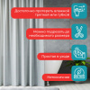 Шторка для ванной EVA, 180х180 см, кольца в комплекте, СЕРАЯ ГОЛОГРАФИЯ, PRIMILA (ПРИМИЛА), 700104