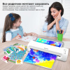 Ламинатор BRAUBERG SILVER MAX A3, толщина пленки 60-200 мкм, скорость 32 см/мин., 532626