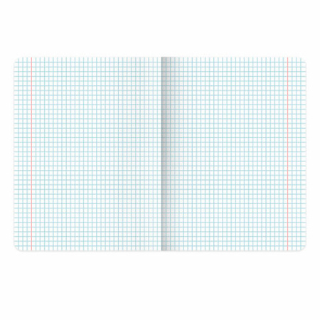 Тетрадь пластиковая обложка (прозрачная) А4, 96 листов, скоба, клетка, BRAUBERG "Smart Cover", АССОРТИ (микс в спайке), 405042