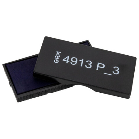 Подушка сменная 59х23 мм, синяя, для GRM 4913P3, Ideal 4913, TRODAT 4913, GRM Hummer 4913, 171000017