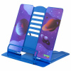 Подставка для книг и учебников большая BRAUBERG KIDS "Outer Space", регулируемый угол наклона, металлическая, 238055