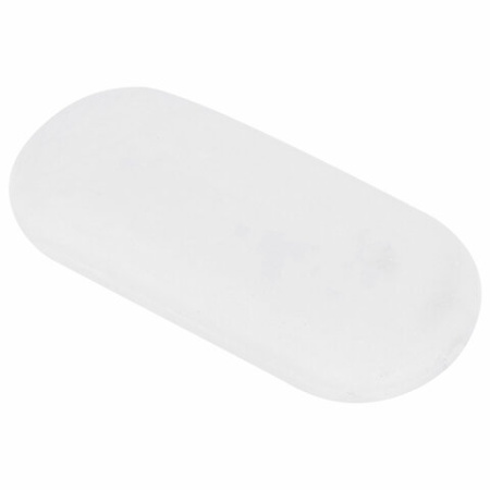 Ластик BRAUBERG "Oval", 50х23х10 мм, белый, овальный, 222471