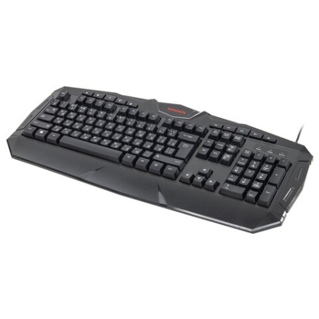 Клавиатура проводная игровая SONNEN Q9M, USB, 114 клавиш, РАДУЖНАЯ LED-подсветка, черная, 513511
