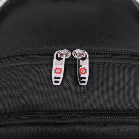 Рюкзак GERMANIUM UPGRADE Max, 3 отделения, отделение для ноутбука, USB-порт, UP-5, черный, 49х34х24 см, 271669