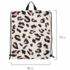 Мешок для обуви BRAUBERG большой удобный с ручкой, 51х41 см, "Wild spots", 271593