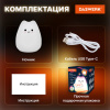 Ночник силиконовый LED "Котик" 90x89x102 мм, белый свет/RGB, таймер, USB, аккумулятор 400 мАч, DASWERK (ДАСВЕРК), 238935