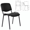 Стул STAFF "Iso Lite CF-008", кожзам черный (Z-11), 532564