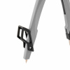 Готовальня BRAUBERG ULTRA, 4 предмета: циркуль 135 мм, запасные грифели, насадка, графитовый цвет, 210821