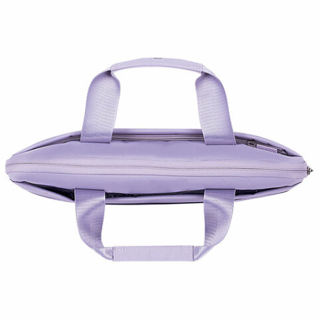 Сумка портфель HEIKKI ULTRA (ХЕЙКИ) с отделением для ноутбука 15,6", Lavender, лавандовая, 28х39х3 см, 272610