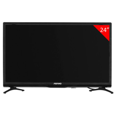 Телевизор ASANO 24LF5010T, 24" (60 см), 1920x1080, FHD, 16:9, Салют ТВ, Wi-Fi, черный
