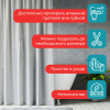 Шторка для ванной EVA, 180х200 см, кольца в комплекте, СЕРЫЕ ЛИНИИ, PRIMILA (ПРИМИЛА), 700107