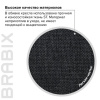 Кресло BRABIX "Comfort MG-321", регулируемая эргономичная спинка, ткань, черное, 532556