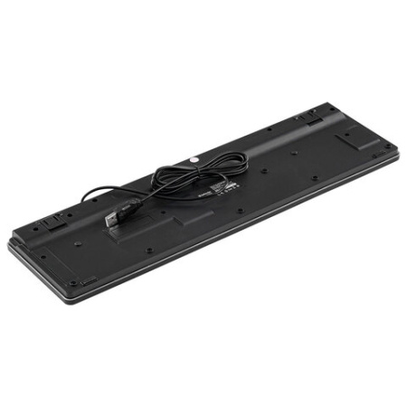 Клавиатура проводная игровая DEFENDER OZOTH GK-106, USB, 104 клавиши, с подсветкой, черная, 45106