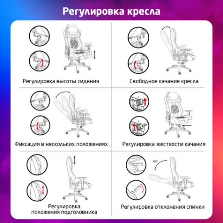 Кресло BRABIX PREMIUM "Tanos GM-180", мультиблок, 4D подлокотники, литой поролон, черное/желтое, 532953