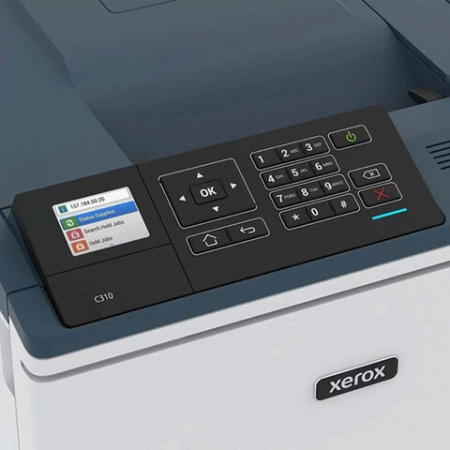 Принтер лазерный ЦВЕТНОЙ XEROX C310, А4, 33 стр./мин., 80000 стр./мес, ДУПЛЕКС, Wi-Fi, сетевая карта, C310V_DNI