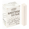 Мел белый квадратный 12 штук, АЛГЕМ, картонная упаковка, НМБ-12