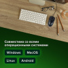 Мышь проводная SONNEN B61, USB, 1000 dpi, 2 кнопки + колесо-кнопка, оптическая, черная, 513513