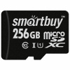 Карта памяти microSDXC 256 GB SMARTBUY, UHS-I, 90 Мб/сек (class 10), с адаптером, SB256GBSDCL10-01