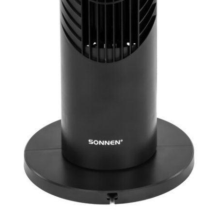 Вентилятор колонный SONNEN TF08-MD, 40 Вт, 78,5 см, 3 скорости, вращение 90°, таймер, черный, 457789