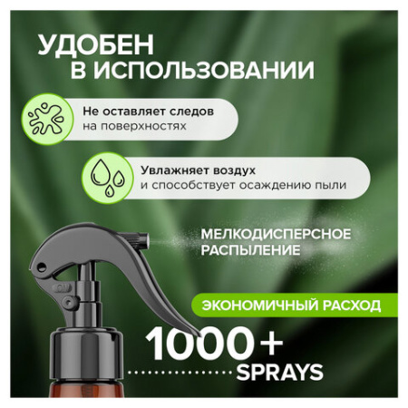 Освежитель воздуха 380 мл SYNERGETIC "Ягоды можжевельника и ангелика", биоразлагаемый, 900005