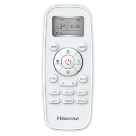 Сплит-система HISENSE AS-24HR4RBADJ00, внешний и внутренний блок, площадь помещения до 70 м2, НС-1594851