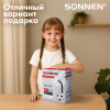 Настольная лампа / светильник SONNEN OU-503, на подставке, цоколь Е27, "Мяч", белый, 236675