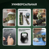 Камуфляжные ленты защитные эластичные маскировочные когезивные, 4,5 м х 5 см, 3 рулона, DASWERK (ДАСВЕРК), 680038