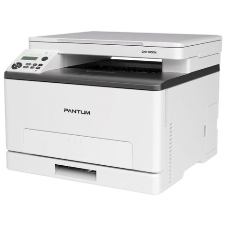 МФУ лазерное ЦВЕТНОЕ PANTUM CM1100DN "3 в 1", А4, 18 стр./мин., 30000 стр./мес., ДУПЛЕКС, сетевая карта