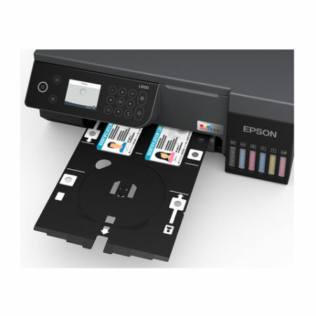МФУ струйное EPSON L8100 "3 в 1", А4, 22 стр./мин, 5760х1440, печать на CD/DVD, Wi-Fi, СНПЧ, C11CK94402