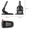 Дырокол металлический МОЩНЫЙ BRAUBERG "Heavy duty" до 65 л., эргономичный, черный, 228496