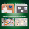 Силовые кнопки-гвоздики BRAUBERG CLEAR & GOLD, прозрачные с золотистым (шарики), 100 штук, 11 мм, 272760