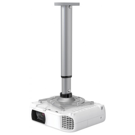 Кронштейн для проекторов настенно-потолочный CACTUS CS-VM-PR05L-AL, высота 47-71 см, 22 кг