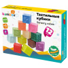 Тактильные кубики, сенсорные, ЭКО 12 штук, BAMBOX BABY (БАМБОКС БЭБИ), 665900