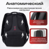 Рюкзак GERMANIUM UPGRADE универсальный, 3 отделения, отделение для ноутбука, USB-порт, "UP-2", черный, 47х33х21 см, 271666