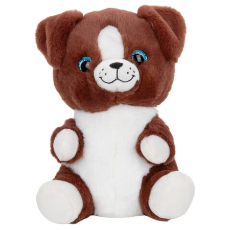 Игрушка мягкая "Собачка", 18 см, ассорти 8 дизайнов, WOOZOO (ВУЗУ), 666807