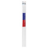 Флаг России ручной 30х45 см, без герба, с флагштоком, BRAUBERG/STAFF, 550182