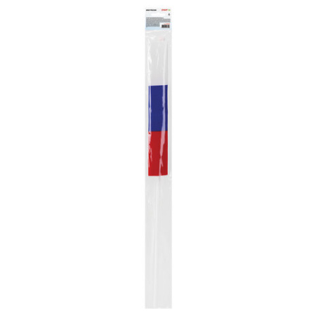 Флаг России ручной 30х45 см, без герба, с флагштоком, BRAUBERG/STAFF, 550182
