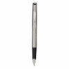 Набор PARKER "Jotter Stainless Steel GT": шариковая ручка синяя и перьевая ручка синяя, 2093258
