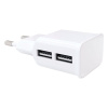 Зарядное устройство сетевое (220 В) RED LINE NT-2A, 2 порта USB, выходной ток 2,1 А, белое, УТ000009405