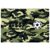 Папка для тетрадей ПИФАГОР А4, 1 отделение, ПВХ, на молнии, ассорти "Camouflage", 32x23 см, 273830
