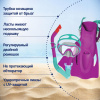 Комплект для плавания маска+трубка+ласты от 7 лет, размер ласт 37- 41, АССОРТИ, BESTWAY, 25046
