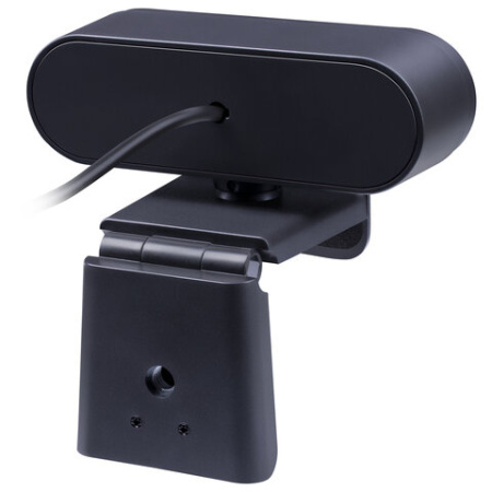 Веб-камера DEFENDER G-lens 2590 QHD, 3,7 Мп, микрофон, USB 2.0, регулируемый крепеж, черная, 63113