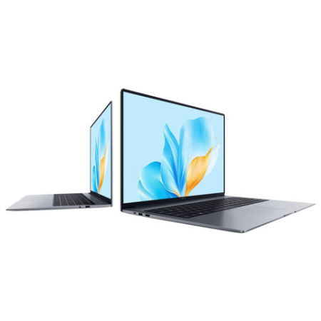Ноутбук HONOR MagicBook X16 16", Intel Core i3-1315U, 8 Гб, SSD 512 Гб, No OS, серый, 5301ALXS