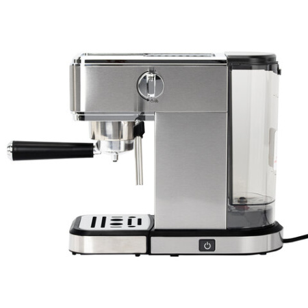 Кофеварка рожковая SONNEN CM-2033, ручной капучинатор, сенсор, 1 л, 1350 Вт, 19 бар, 457883