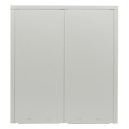 Шкаф металлический (антресоль) BRABIX "MK 08/46", 830х915х460 мм, 24 кг, 1 полка, разборный, 291137, S204BR080102